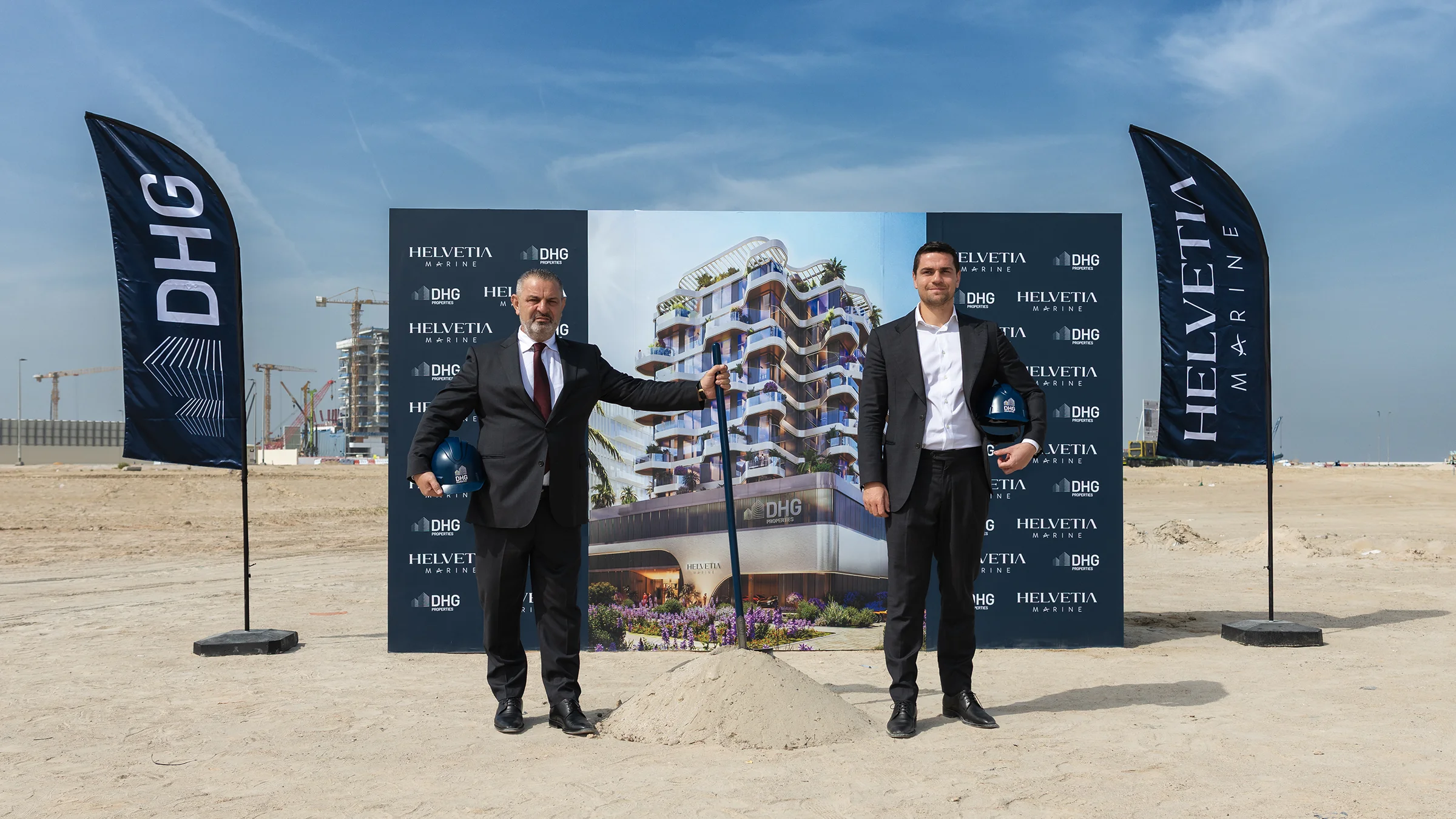DHG Properties Breaks Ground on Helvetia Marine on Dubai Islands
