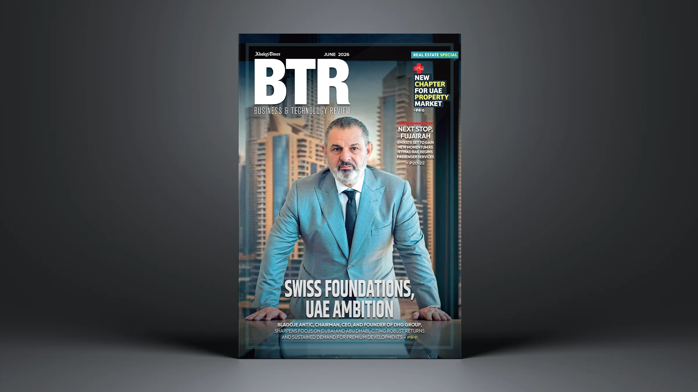 Der CEO von DHG Group spricht in den Medien der Vereinigten Arabischen Emirate über die Expansion in Dubai