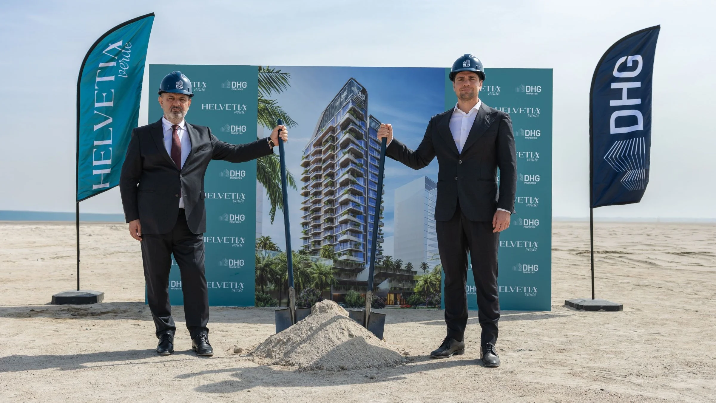 DHG Properties legt den Grundstein für sein zweites Hochhaus in Dubai